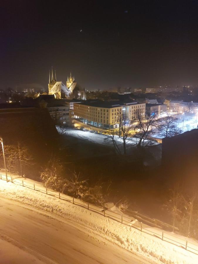 At The Top - Penthouse Ueber Den Daechern Der Stadt Erfurt Eksteriør billede